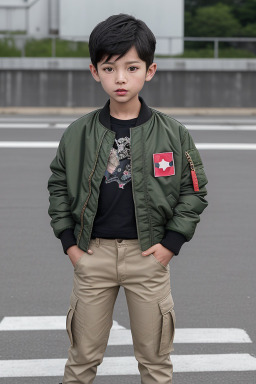 South korean child boy 