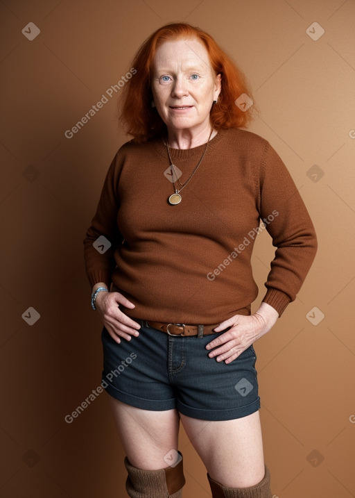 45 years non-binary with  ginger hair