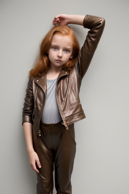 Child female with  ginger hair