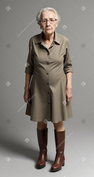 American elderly female 