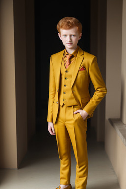 Bangladeshi teenager boy with  ginger hair