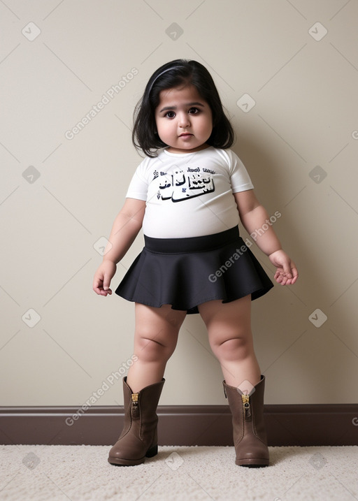 Arab infant girl 