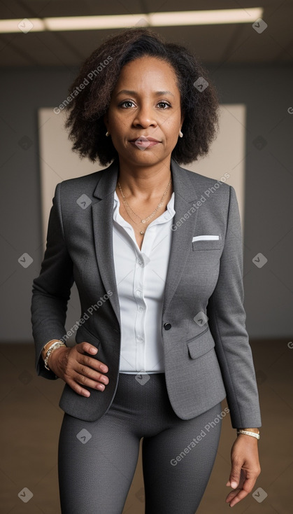 African american middle-aged female 