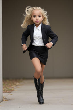 Dominican child girl with  blonde hair