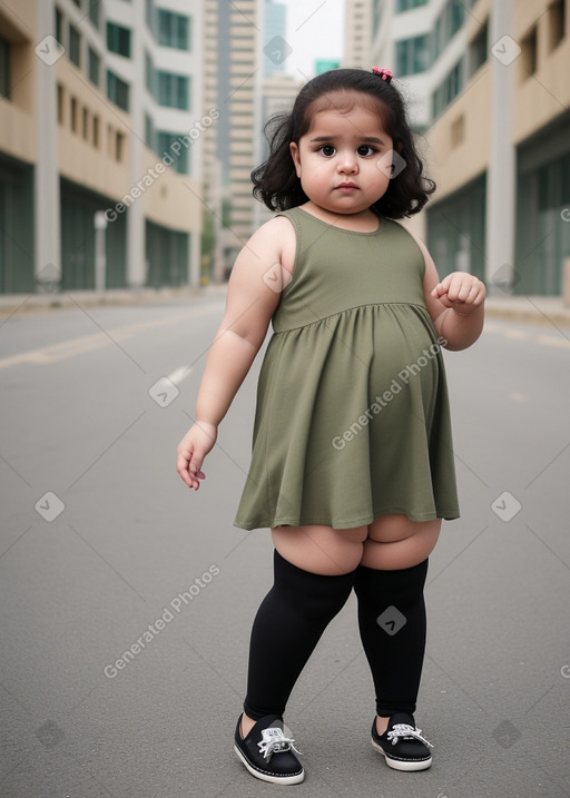 Saudi arabian infant girl 