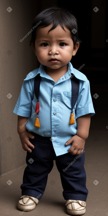 Bolivian infant boy 