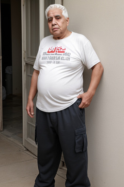 Tunisian elderly male with  white hair