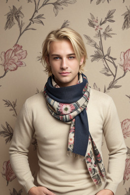 Austrian adult male with  blonde hair