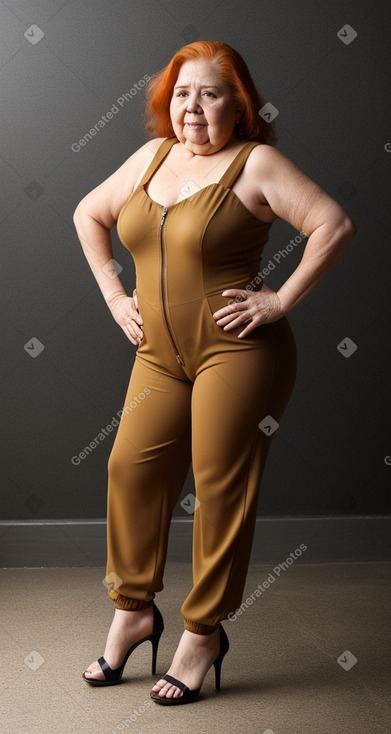 Venezuelan elderly female with  ginger hair