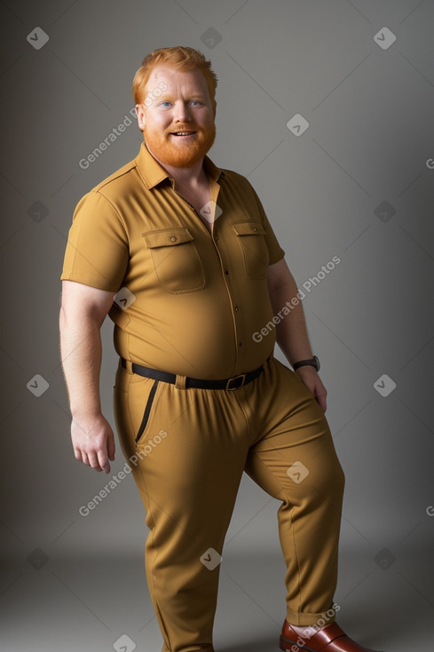 Danish 45 years male with  ginger hair