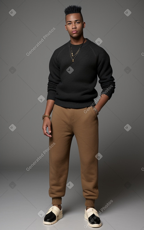 African american young adult male 