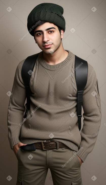 Iranian young adult male 