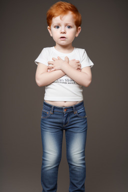 Paraguayan infant boy with  ginger hair