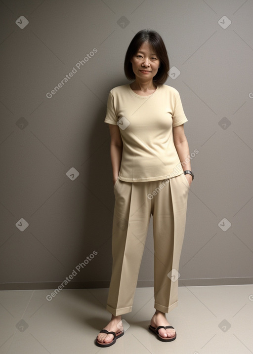 Taiwanese 45 years female 