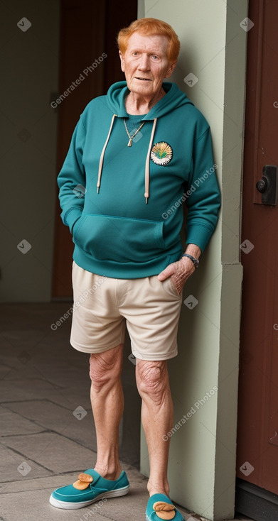 Jamaican elderly male with  ginger hair