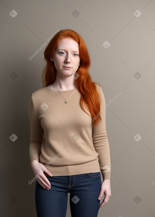 Mexican adult non-binary with  ginger hair