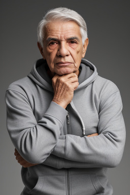 Brazilian elderly male with  gray hair