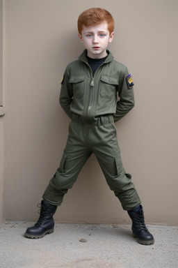 Azerbaijani child boy with  ginger hair