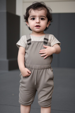 Armenian infant boy with  gray hair