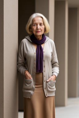 Elderly female with  blonde hair