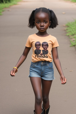 Ugandan child girl 