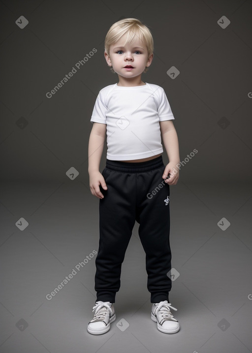 Ukrainian infant boy with  blonde hair