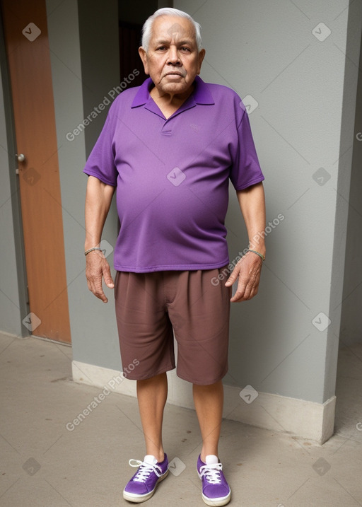 Panamanian elderly male with  brown hair