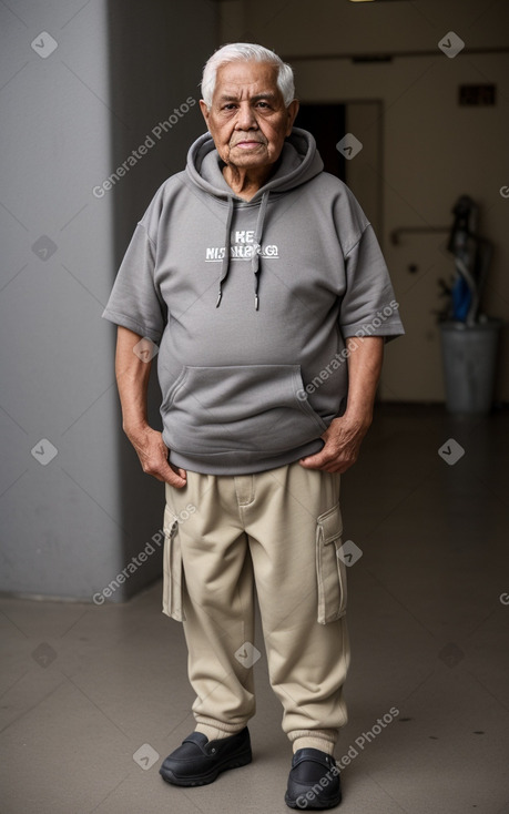 Nicaraguan elderly male with  gray hair