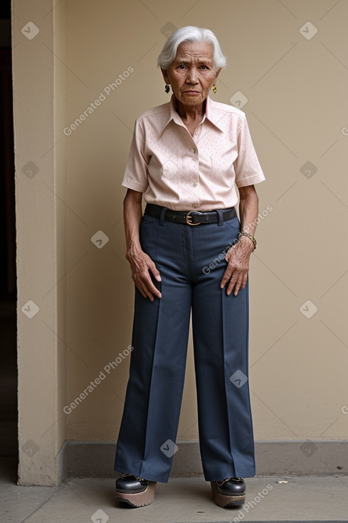 Bolivian elderly female 