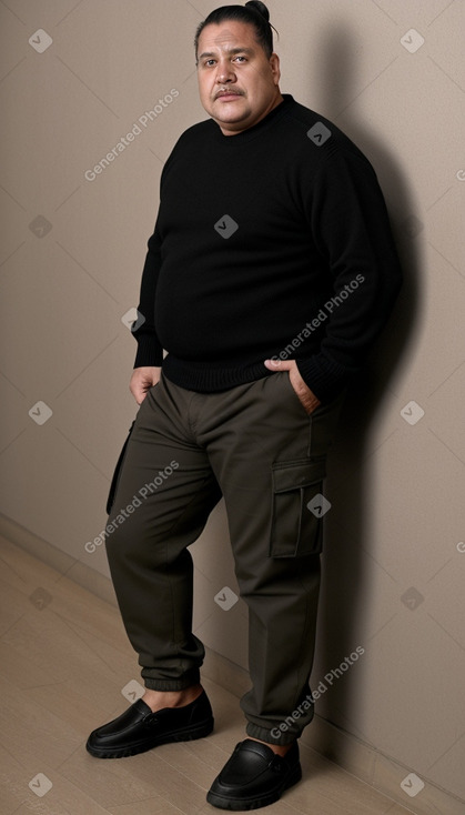 Uruguayan middle-aged male with  black hair