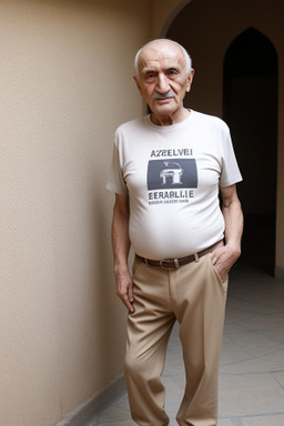 Azerbaijani elderly male with  ginger hair