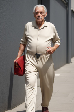 Hungarian elderly male with  gray hair