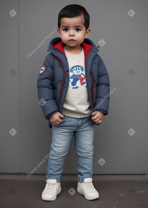 Costa rican infant boy 