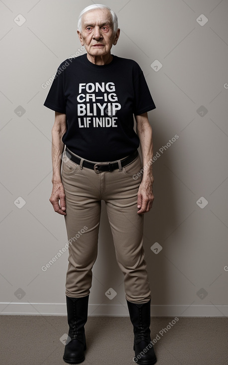 Romanian elderly non-binary 