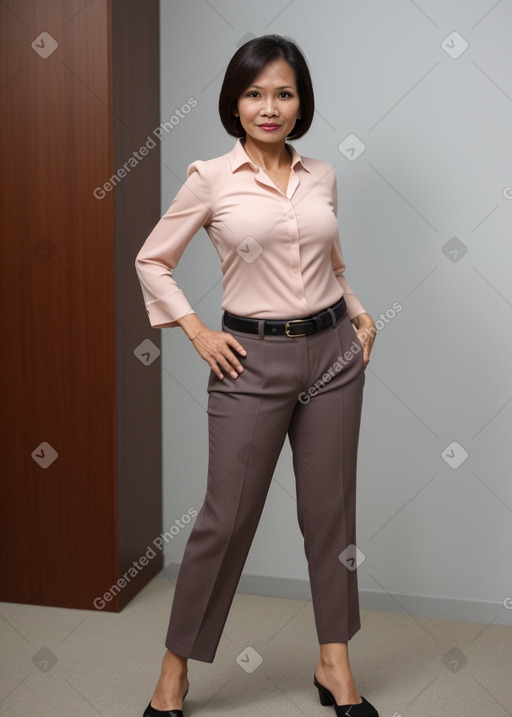 Indonesian middle-aged female 