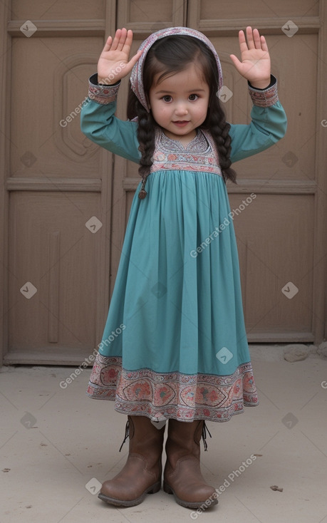 Uzbek infant girl 