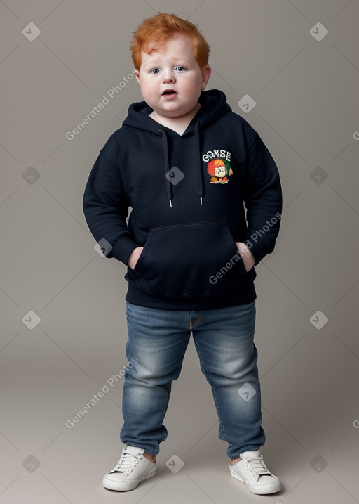 South african infant boy with  ginger hair