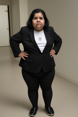 Honduran elderly female with  black hair