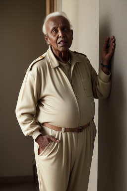 Somali elderly male with  ginger hair