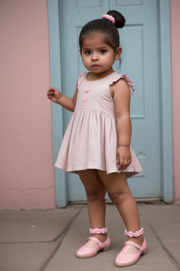 Nicaraguan infant girl with  gray hair