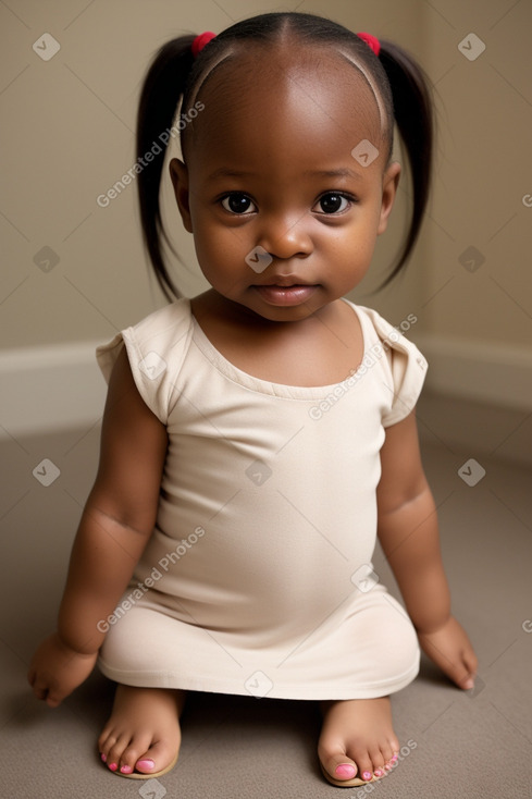 Nigerian infant girl 