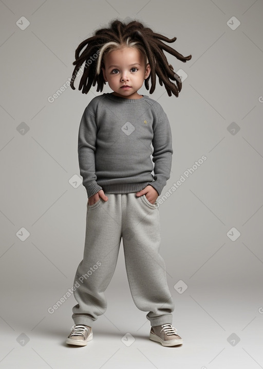 Swedish infant boy with  gray hair