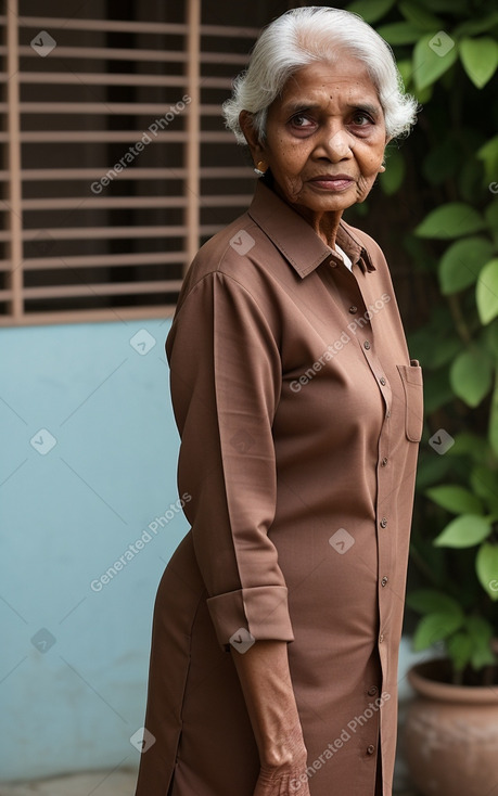 Sri lankan elderly female 