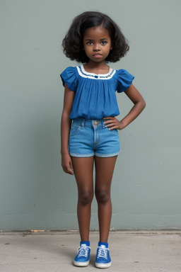 African american child girl 