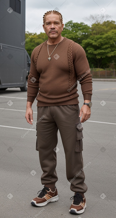 Honduran middle-aged male with  ginger hair