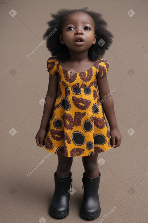 African infant girl 