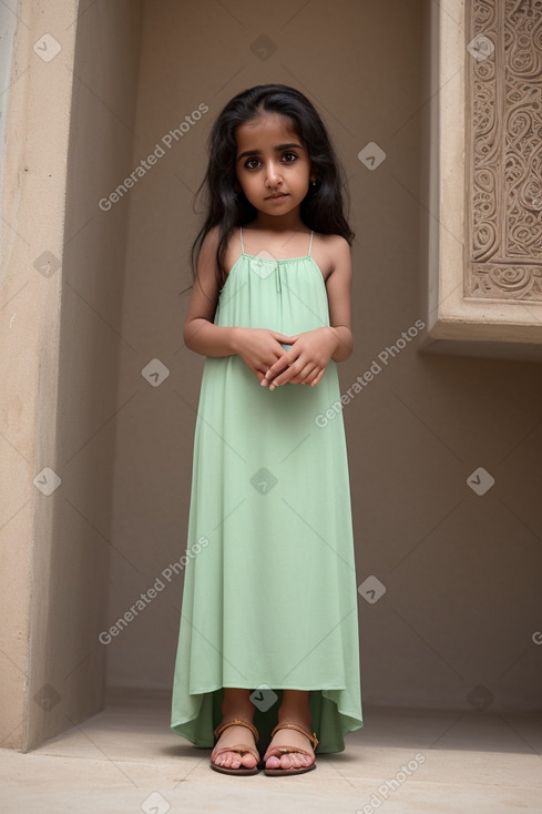 Saudi arabian infant girl 