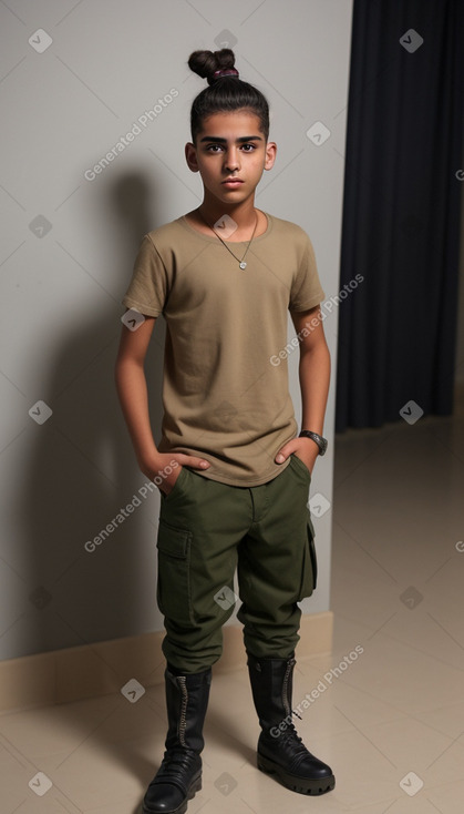 Libyan teenager boy 