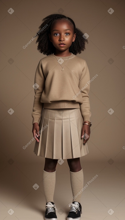 Child girl with  blonde hair
