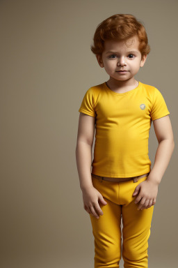 Indian infant boy with  ginger hair